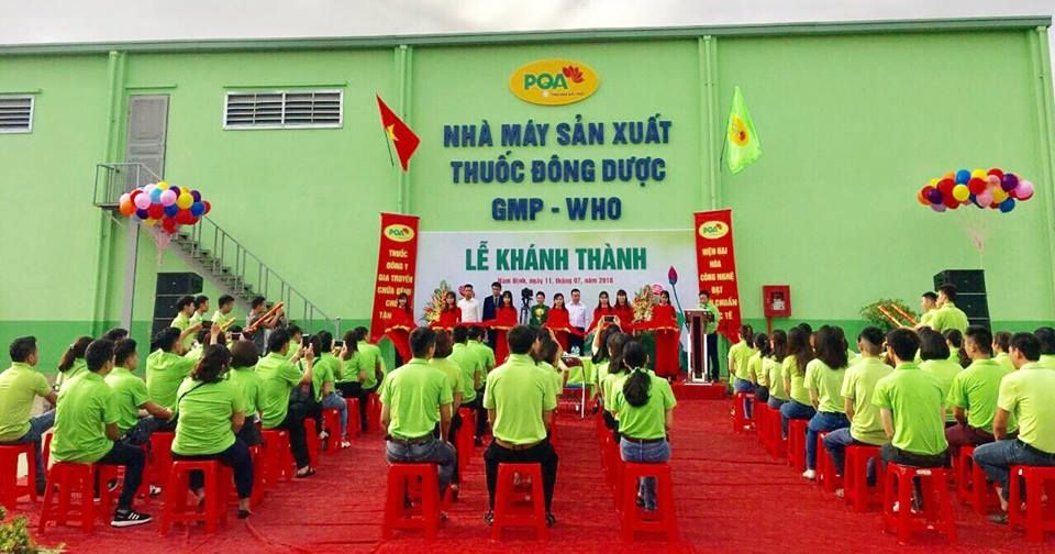Lễ khánh thành Nhà máy sản xuất thuốc Đông Dược