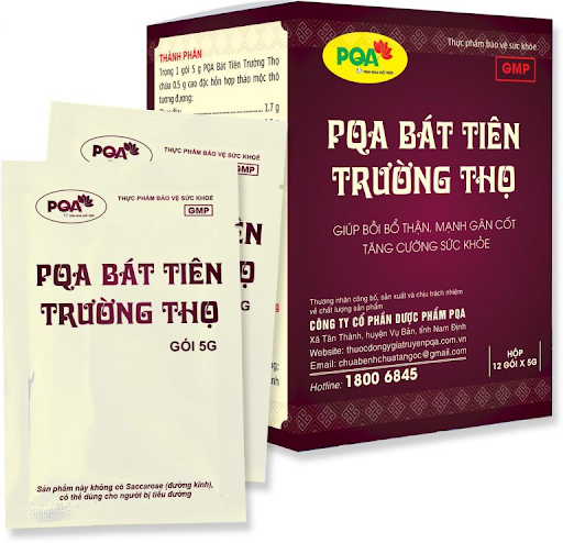 PQA Bát tiên trường thọ ứng dụng phép bổ khí