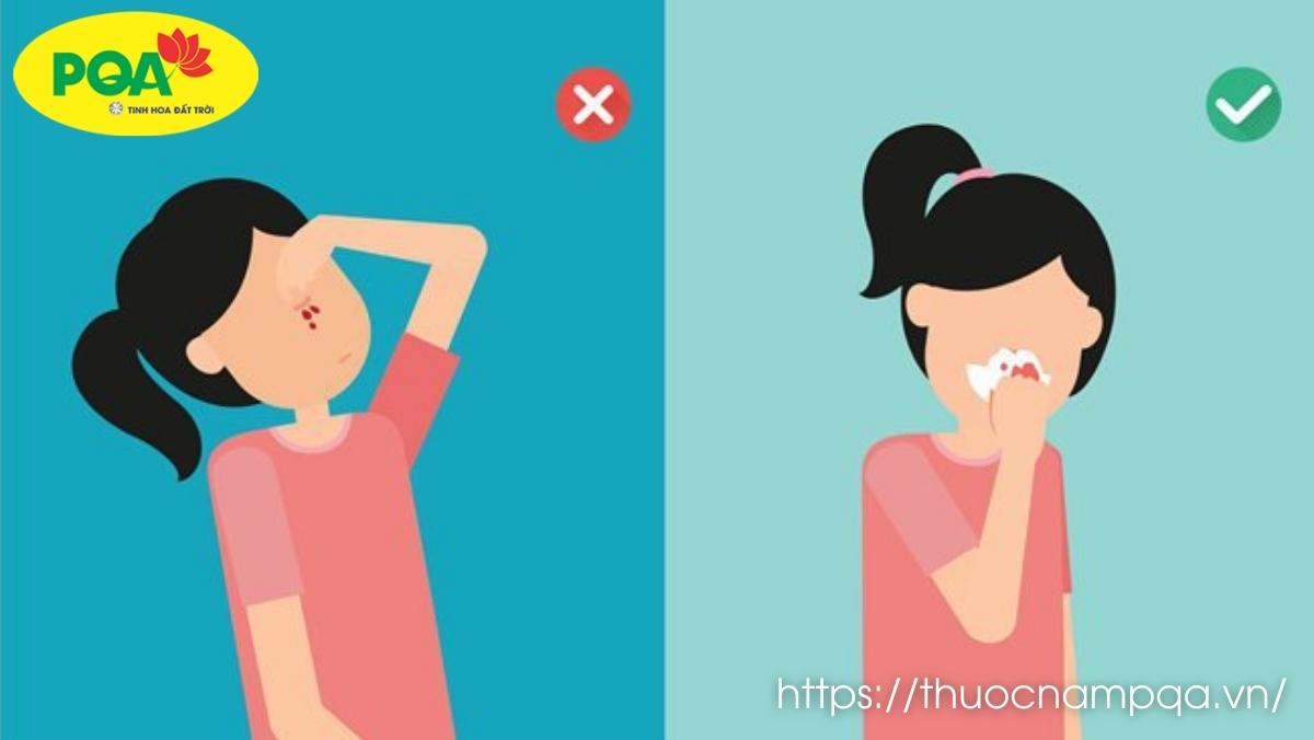 Chảy máu cam có nên ngửa cổ không? Giải đáp từ chuyên gia
