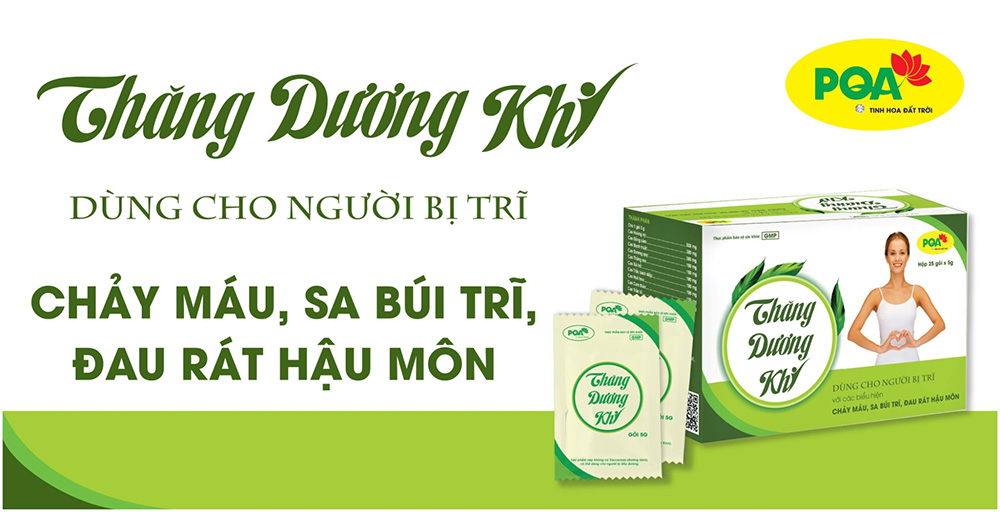 PQA thăng dương khí đẩy lùi Trĩ có hiệu quả không? Công dụng và cách dùng.