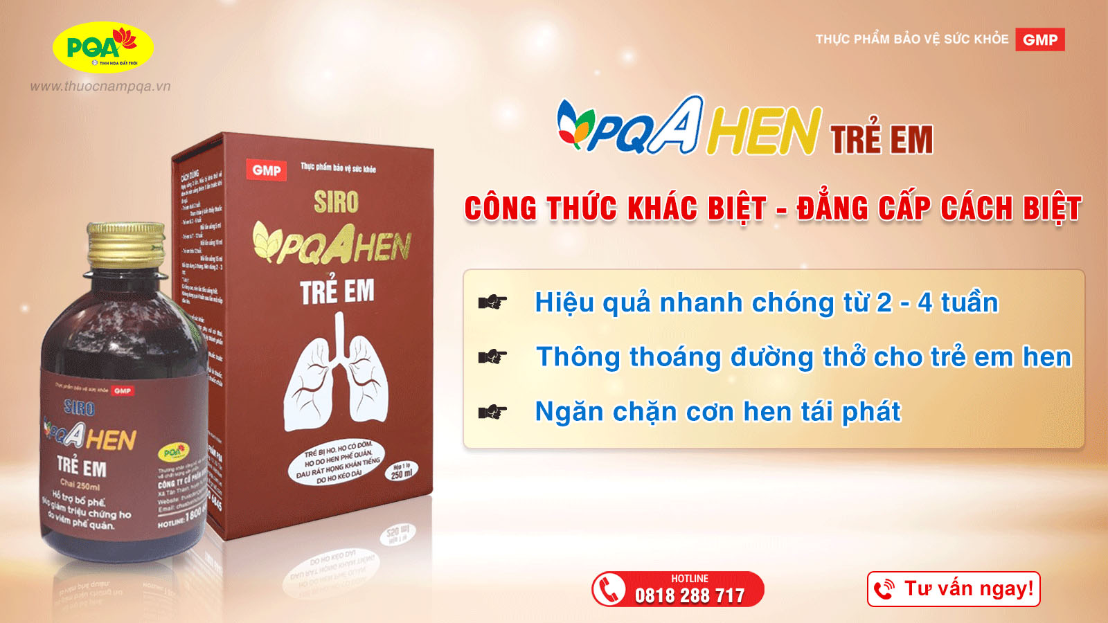 PQA Hen trẻ em dùng thế nào hiệu quả? Thành phần, giá bán