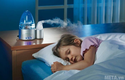 lên cơn hen về đêm cần sử dụng máy tạo độ ẩm