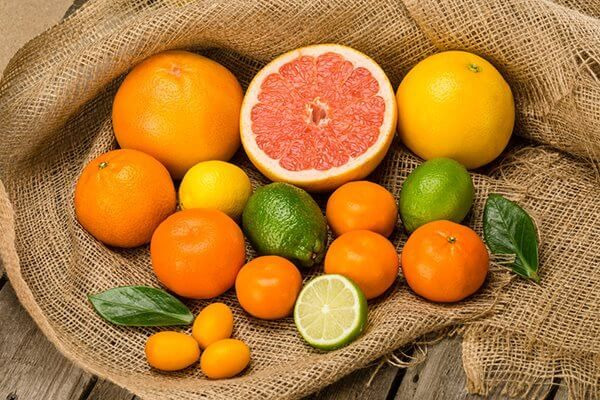 bị hen suyễn nên ăn các loại trái cây họ cam