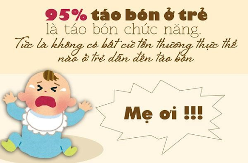 nguyên nhân táo bón ở trẻ em