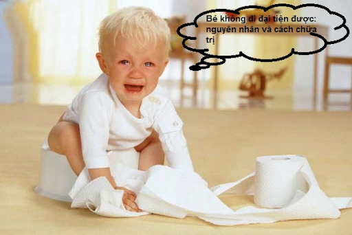 nguyên nhân trẻ em bị táo bón
