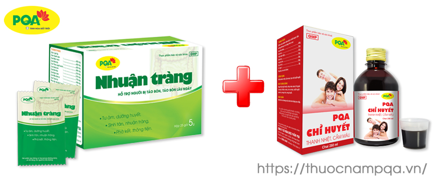pqa nhuận tràng chữa táo bón