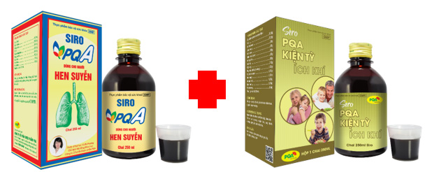 pqa hen suyễn kết hợp pqa kiện tỳ ích khí