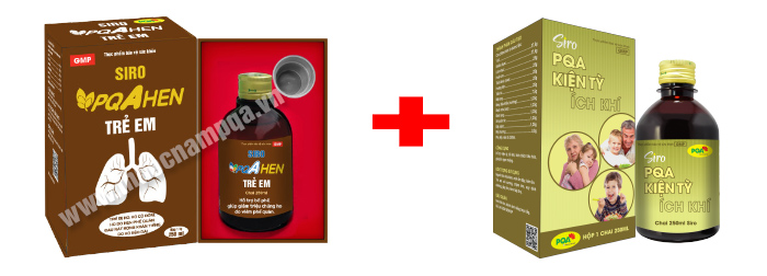 pqa hen trẻ em kết hợp pqa kiện tỳ