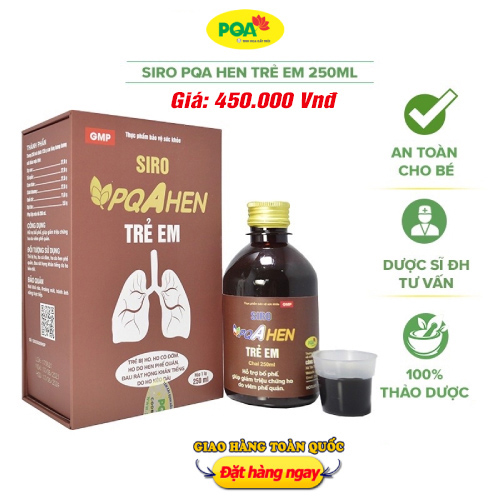 siro pqa hen trẻ em