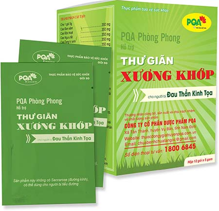 PQA Phòng phong - chữa đau thần kinh tọa
