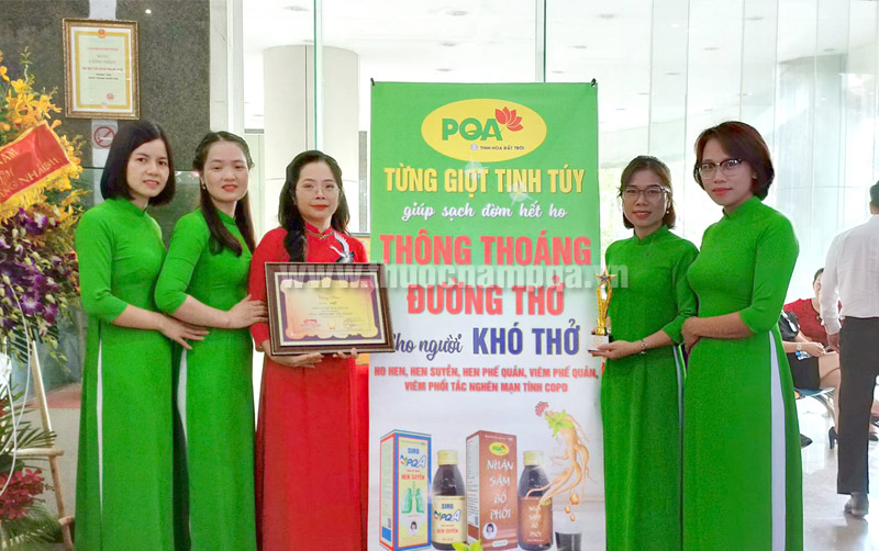 dược phẩm pqa nhận giải thưởng