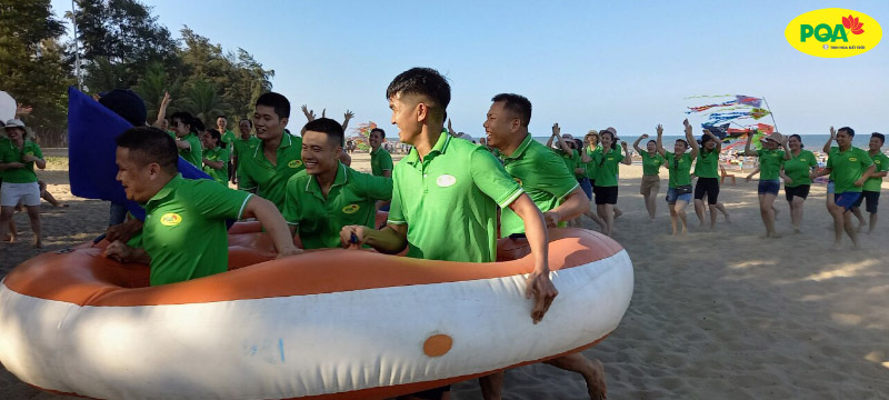Rất nhiều trò chơi được diễn ra 