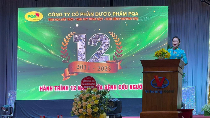 chủ tịch vũ thị phương phát biểu