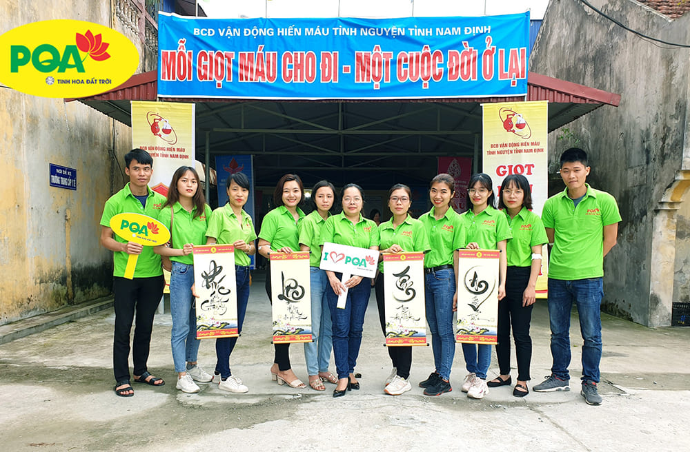dược phẩm pqa hiến máu 2021