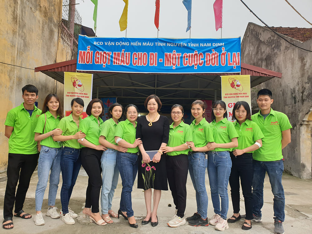 dược phẩm pqa hiến máu 2021