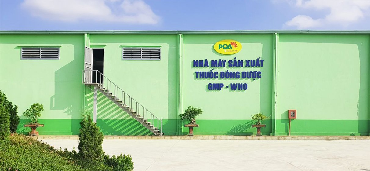 Nhà máy sản xuất PQA đạt chuẩn GMP-WHO