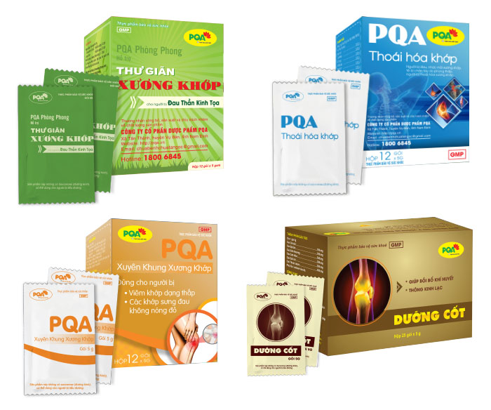 sản phẩm xương khớp của pqa