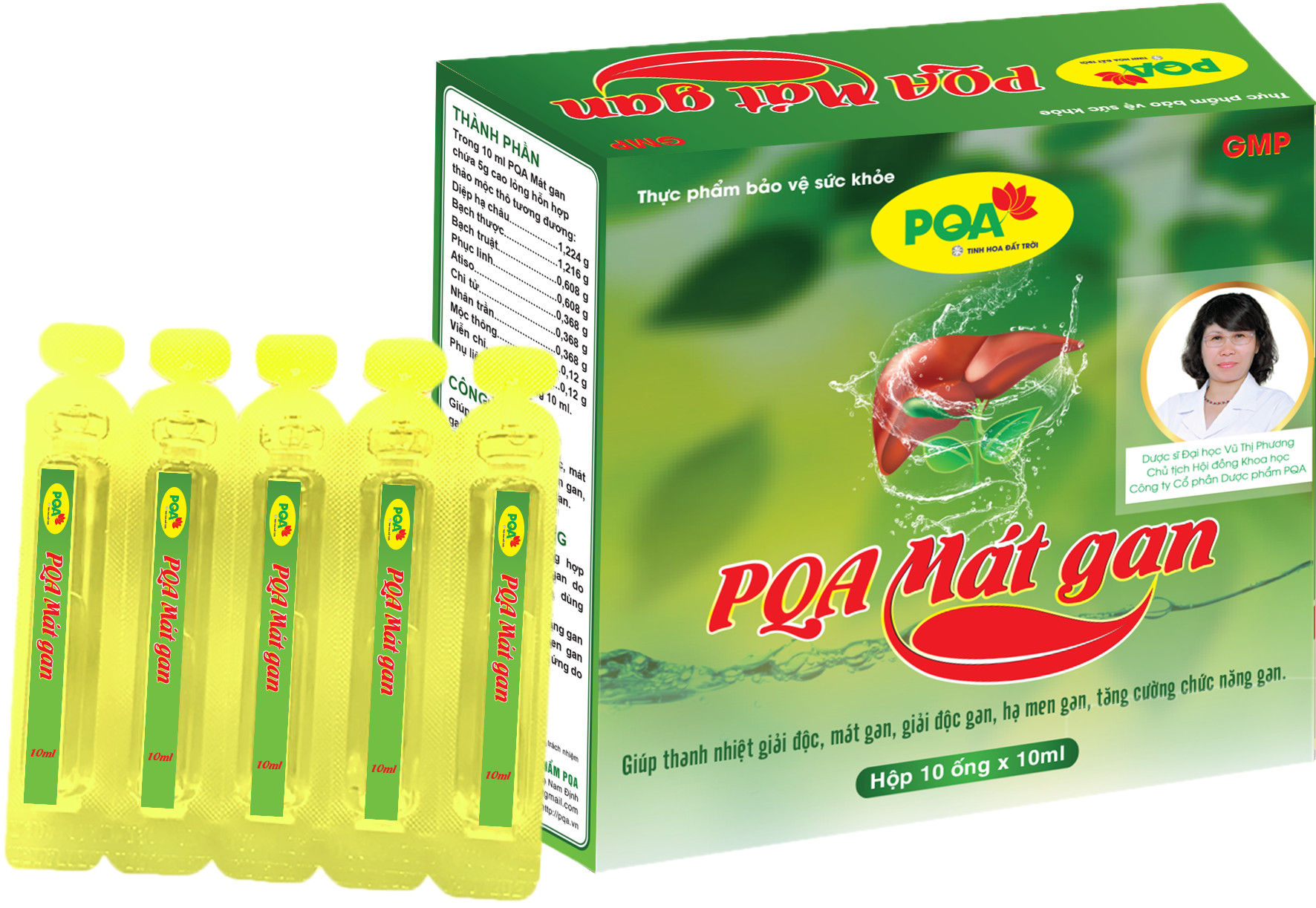 PQA Mát gan cao lỏng