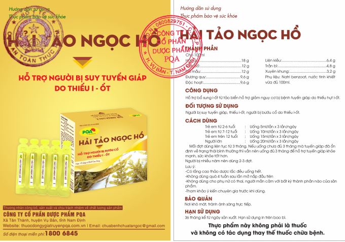 PQA Hải Tảo Ngọc Hồ