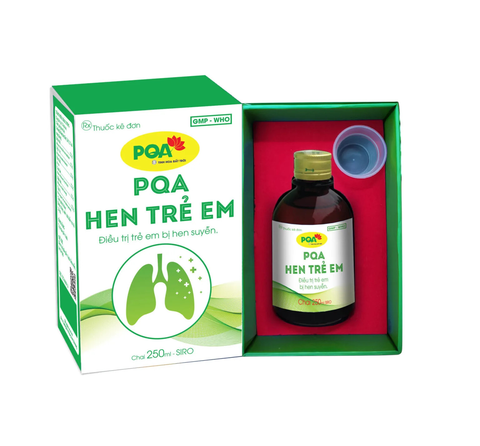 Thuốc PQA Hen Trẻ Em 250ml