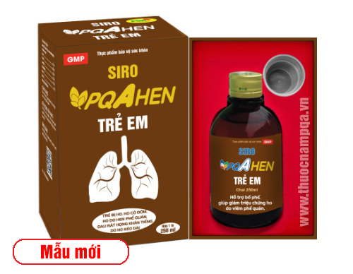 Siro PQA Hen Trẻ Em