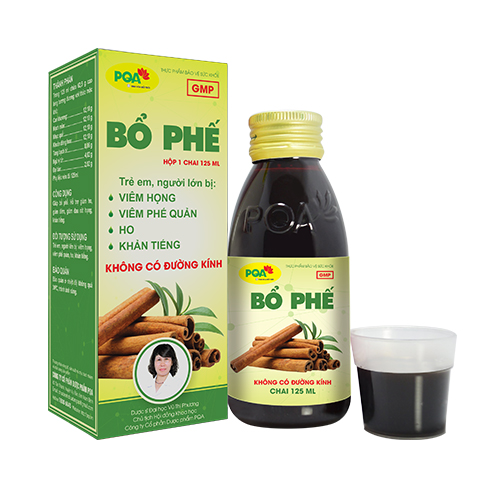 pqa bổ phế không đường