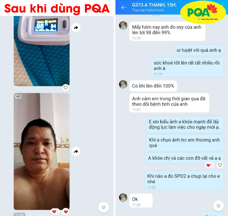 anh thanh đã khỏi bệnh copd sau khi dùng pqa