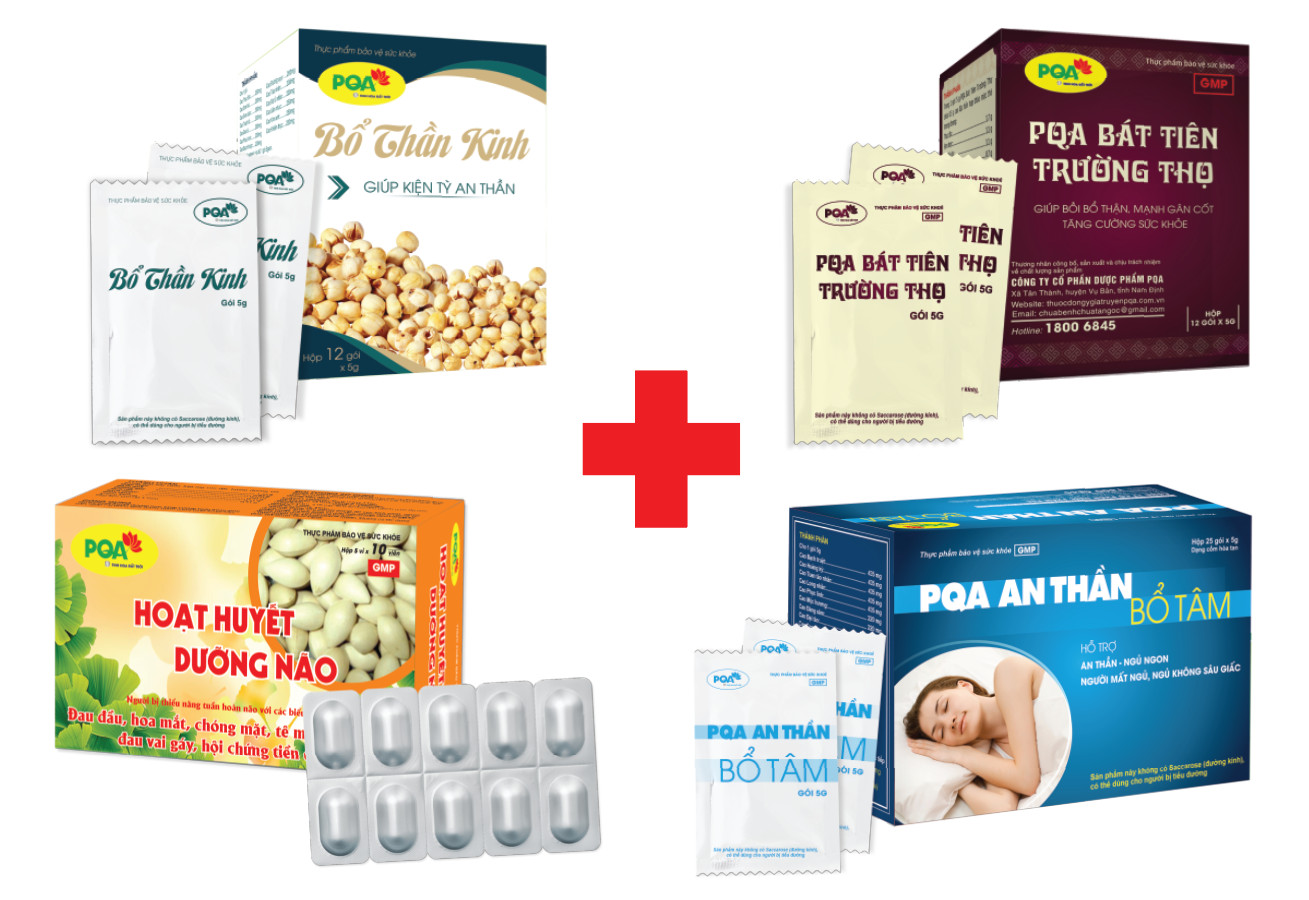 bộ sp pqa bổ thần kinh