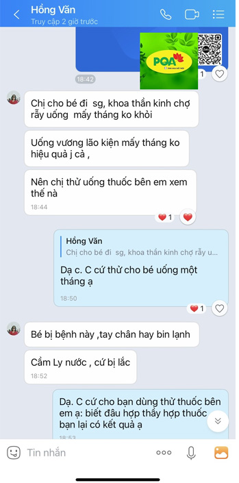 Phản hồi của chị hồng