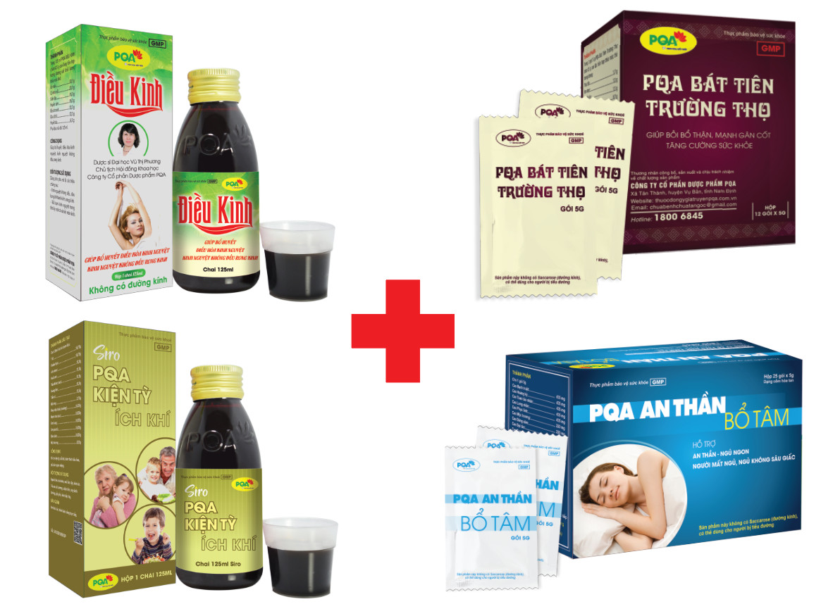 bộ 4 sp điều kinh