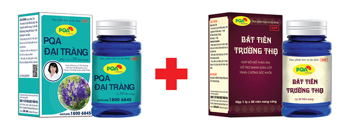 pqa đại tràng kết hợp pqa bát tiên trường thọ