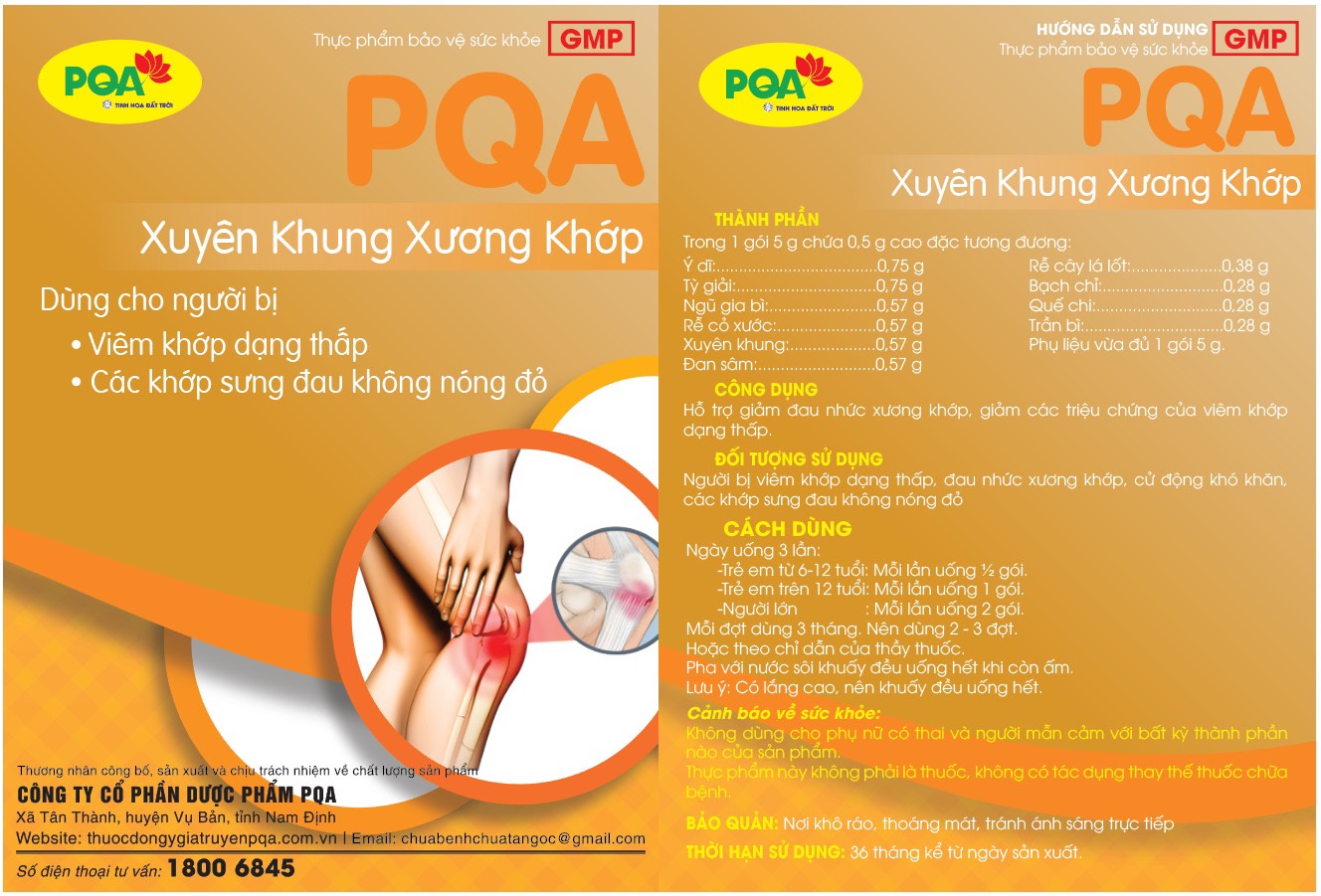 pqa xuyên khung xương khớp