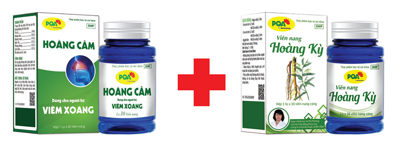 pqa hoàng cầm và hoàng kỳ