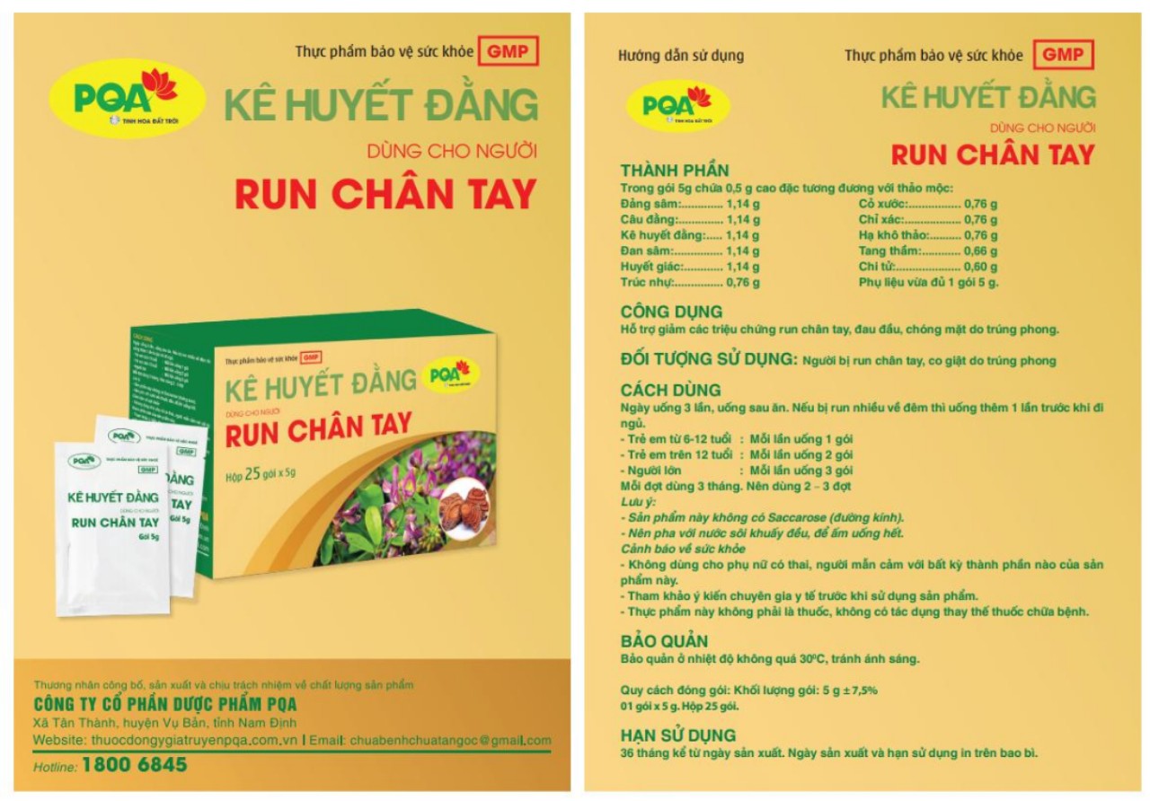 pqa kê huyết đằng