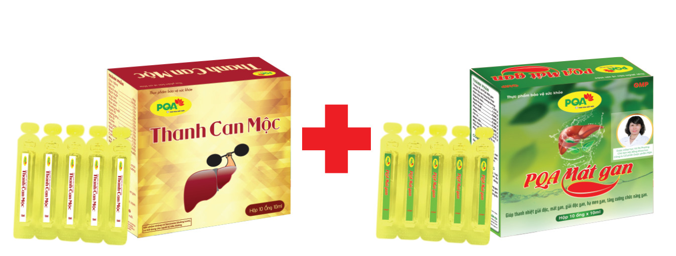 pqa thanh can mộc và mát gan pqa