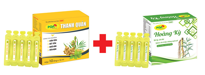 pqa thanh quản và hoàng kỳ