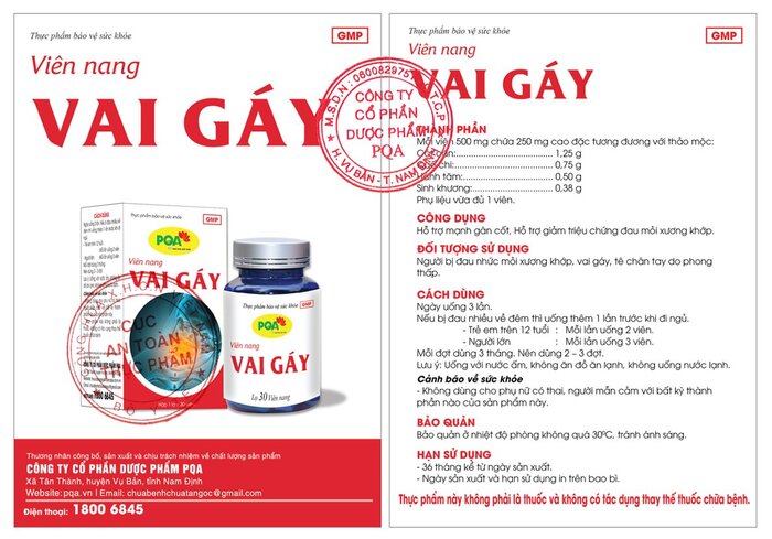 pqa vai gáy viên nang